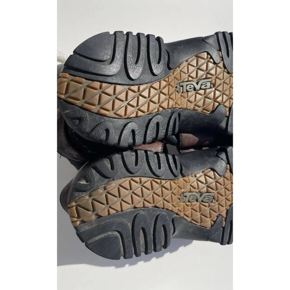 Teva Brown leather Sandals Gaine Men’s sz 12 style 6556 Sport Sandals - Picture 5 of 15